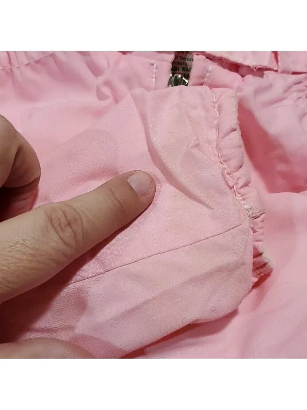 Vtg 70's 80's Toddler sz 24m A Tiny Tots Original Pink zip jacket
